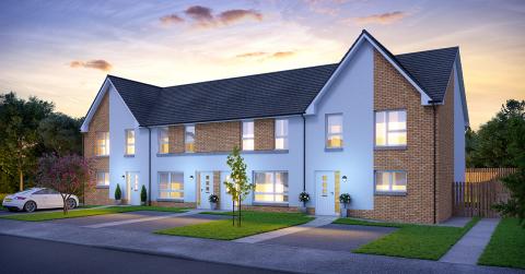 CGI of Croftwood View development 