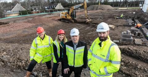 Cruden Building site at Lempockwells