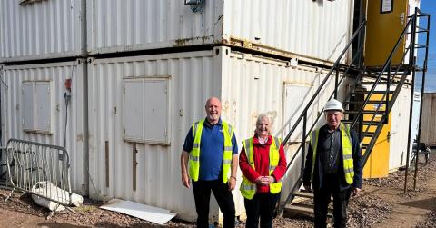 Cruden donating large container units to Beyond Boundaries East Lothian