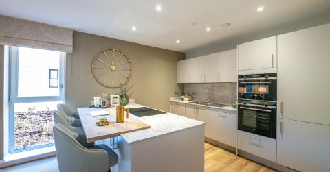 The Avenue show home kitchen