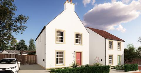 CGI of The Lomond house type