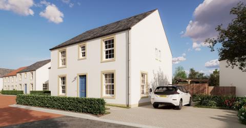 CGI of The Kellie house type